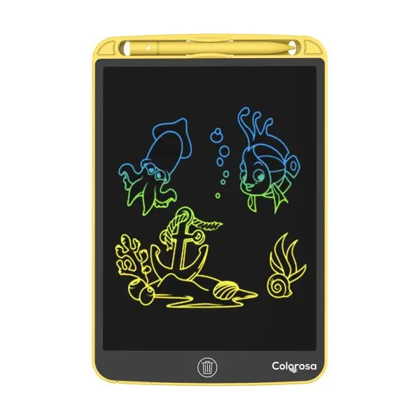 Lavagnetta LCD - 10" - 16,5 x 0,9 x 24,9 cm - colori assortiti - Colorosa