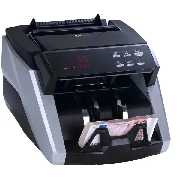 Conta/Verifica banconote HT2280 - 31,1 x 26,1 x 19,5 cm - nero - HolenBecky
