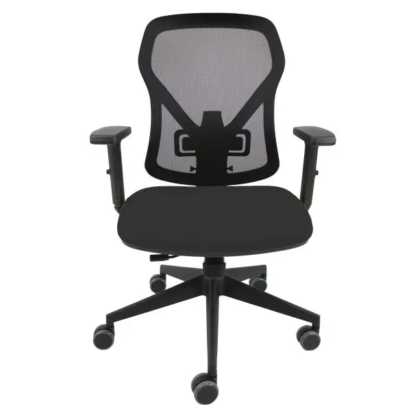 Seduta operativa Fiamma FLA - braccioli regolabili - nero - Unisit