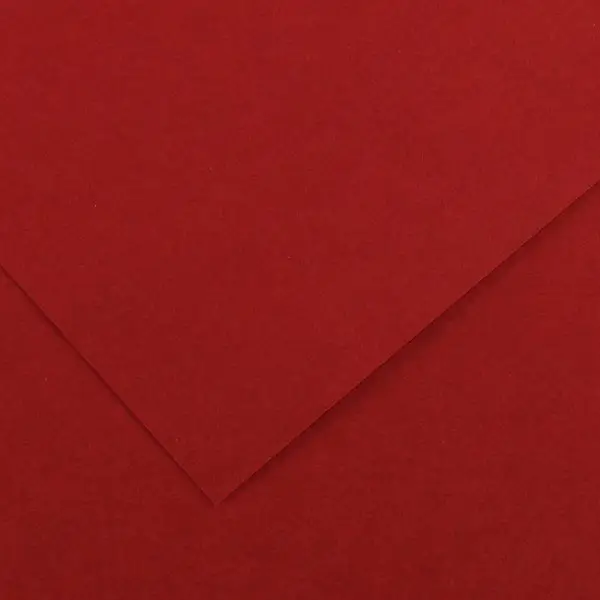 Foglio Colorline - 70x100 cm - 220 gr - rosso granata - Canson