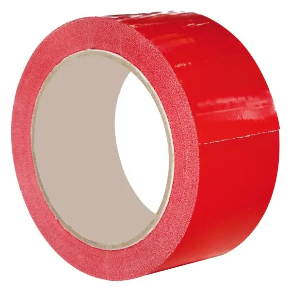 Nastro adesivo 350 - 5 cm x 66 m - PVC - rosso - Eurocel