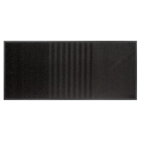 Tappeto da ingresso 3 in 1 - 90 x 150cm - antracite/grigio - Paperflow