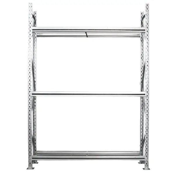 Kit scaffale - per pneumatici - 3 ripiani - 150 x 50 x 200 cm - acciaio - Tecnotelai