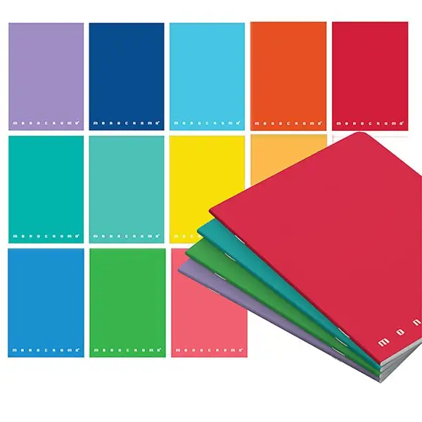Quaderno Monocromo - A5 - 1 rigo c/margine - 42 fogli - 80 gr - Pigna