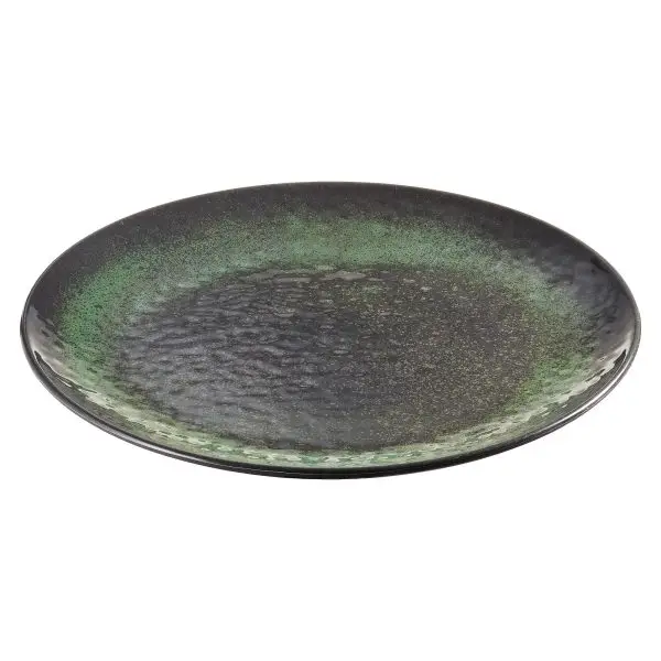 Piatto piano Linea Amazzonia - diametro 27 x 2,5 cm - melamina - Leone