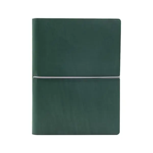 Taccuino Evo Ciak - 15 x 21 cm - fogli bianchi - copertina verde - In Tempo