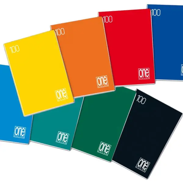 Maxiquaderno One Color - A4 - 10mm c/margine - 18+1 fogli - 100gr - Blasetti