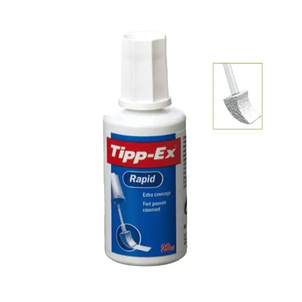 Correttore liquido Rapid - 20ml - Tipp Ex - conf. 10 pezzi