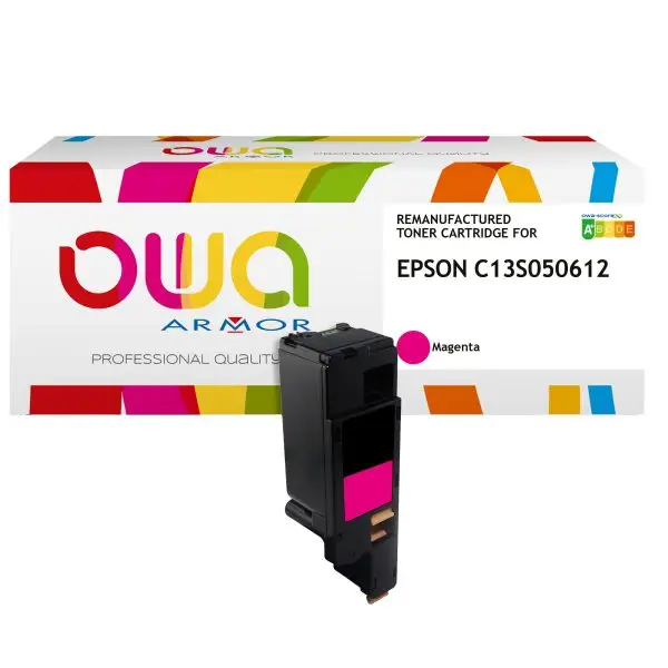 Armor - Toner Compatibile per Epson C13S050612 - Magenta - 1.400 pag