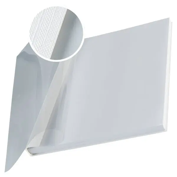 Copertine Impressbind - flessibile - 10,5 mm - bianco - Leitz - scatola 10 pezzi