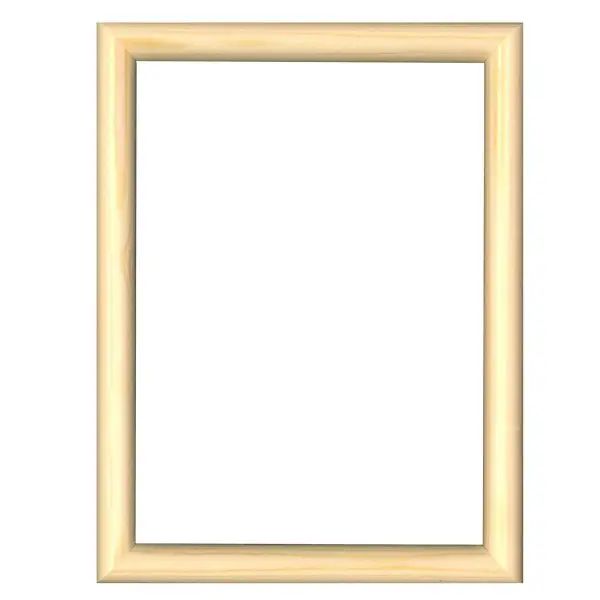 Cornice in legno e crilex - A4 - legno naturale - Methodo