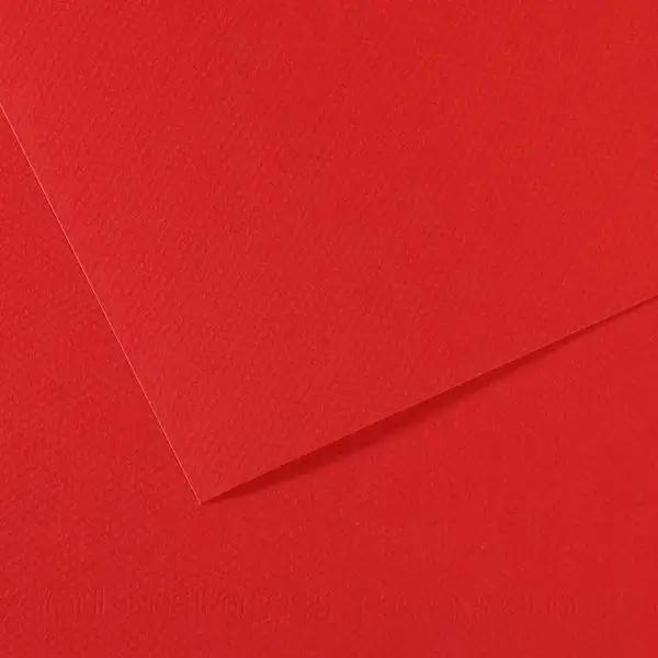Foglio Mi-Teintes - A4 - 160 gr - rosso vivo - Canson
