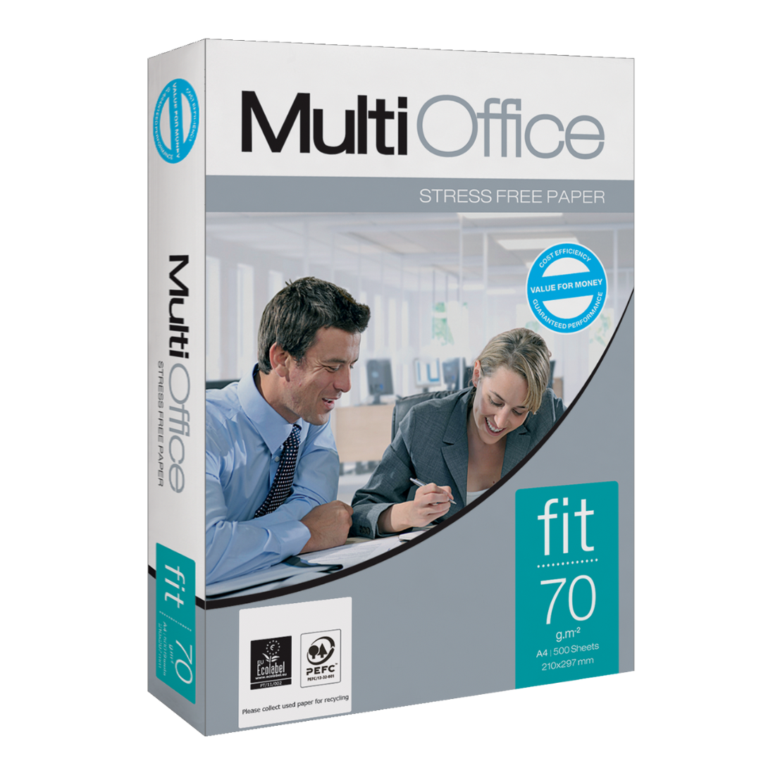 FIT70 FIT70 - CARTA MULTIOFFICE - A4 - 70GR - BIANCO - CONF. 500 FOGLI - immagine 1