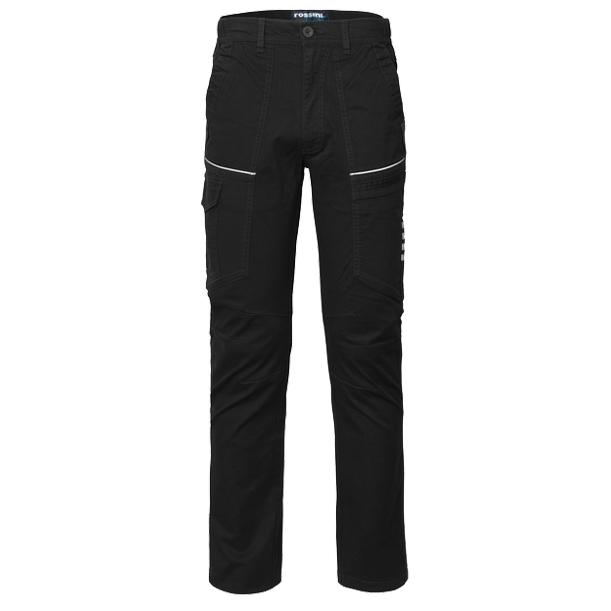 101435 Pantalone da lavoro R-Stretch - taglia XXL - nero - Rossini - immagine 1