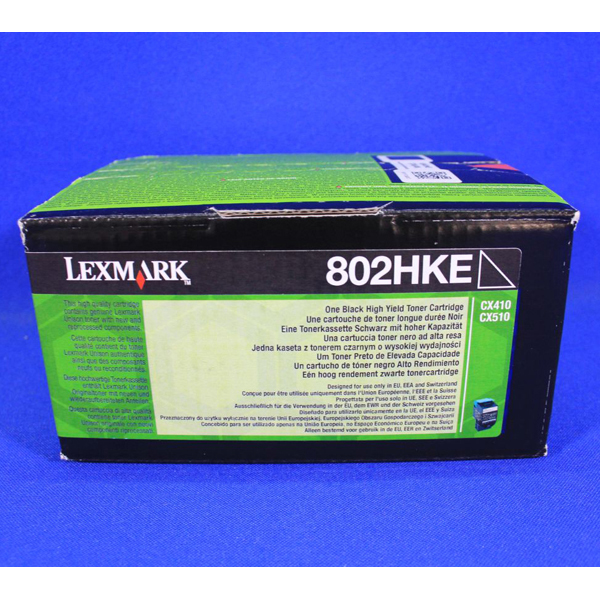 IBM80C2HKE Lexmark - Toner - Nero - 80C2HKE - 4.000 pag - immagine 1