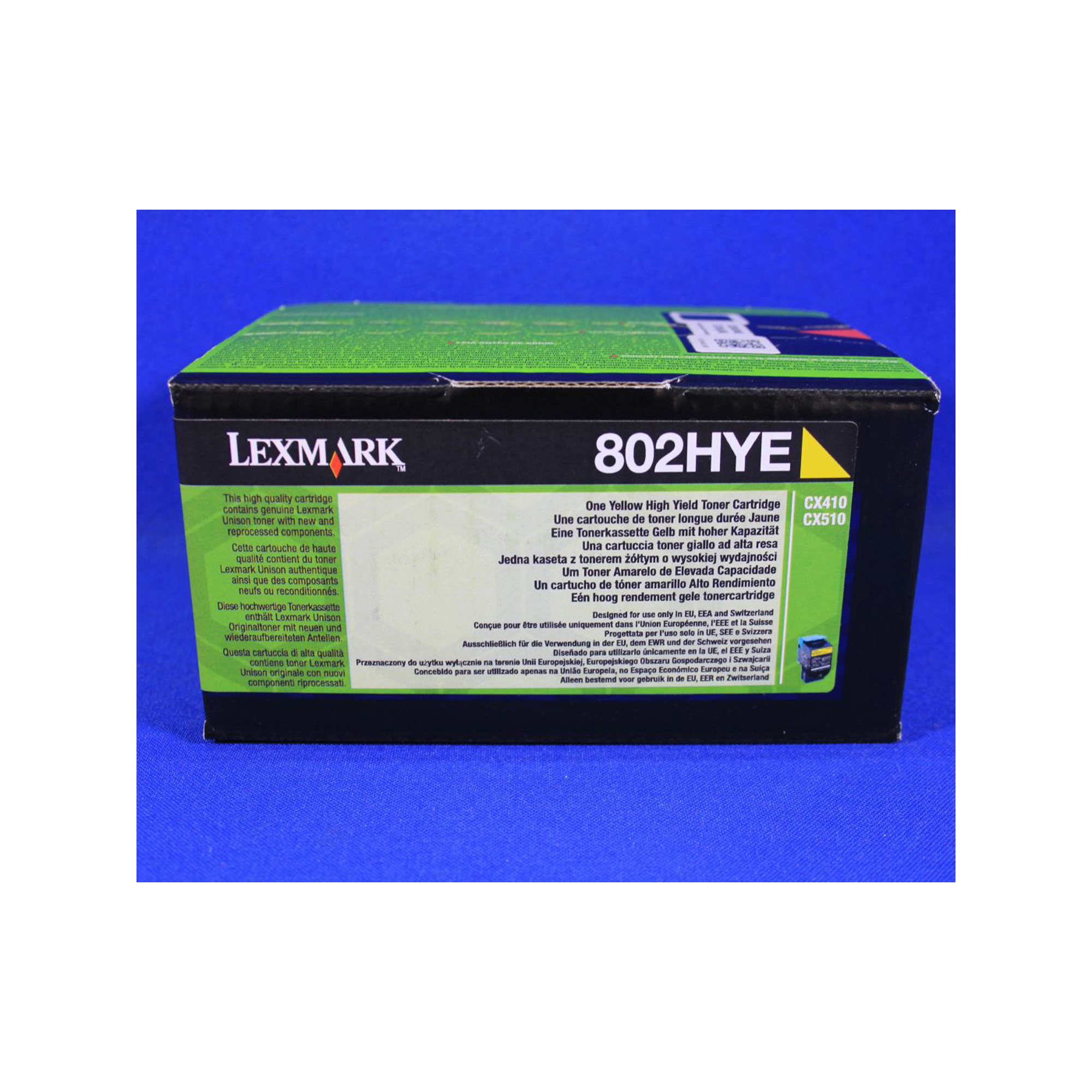 IBM80C2HYE Lexmark - Toner - Giallo - 80C2HYE - 3.000 pag - immagine 1