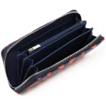 Portafoglio Legami lungo con zip 3 scomparti e 12 tasche carte - What a Wallet! Love - immagine 3