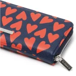 Portafoglio Legami lungo con zip 3 scomparti e 12 tasche carte - What a Wallet! Love - immagine 2