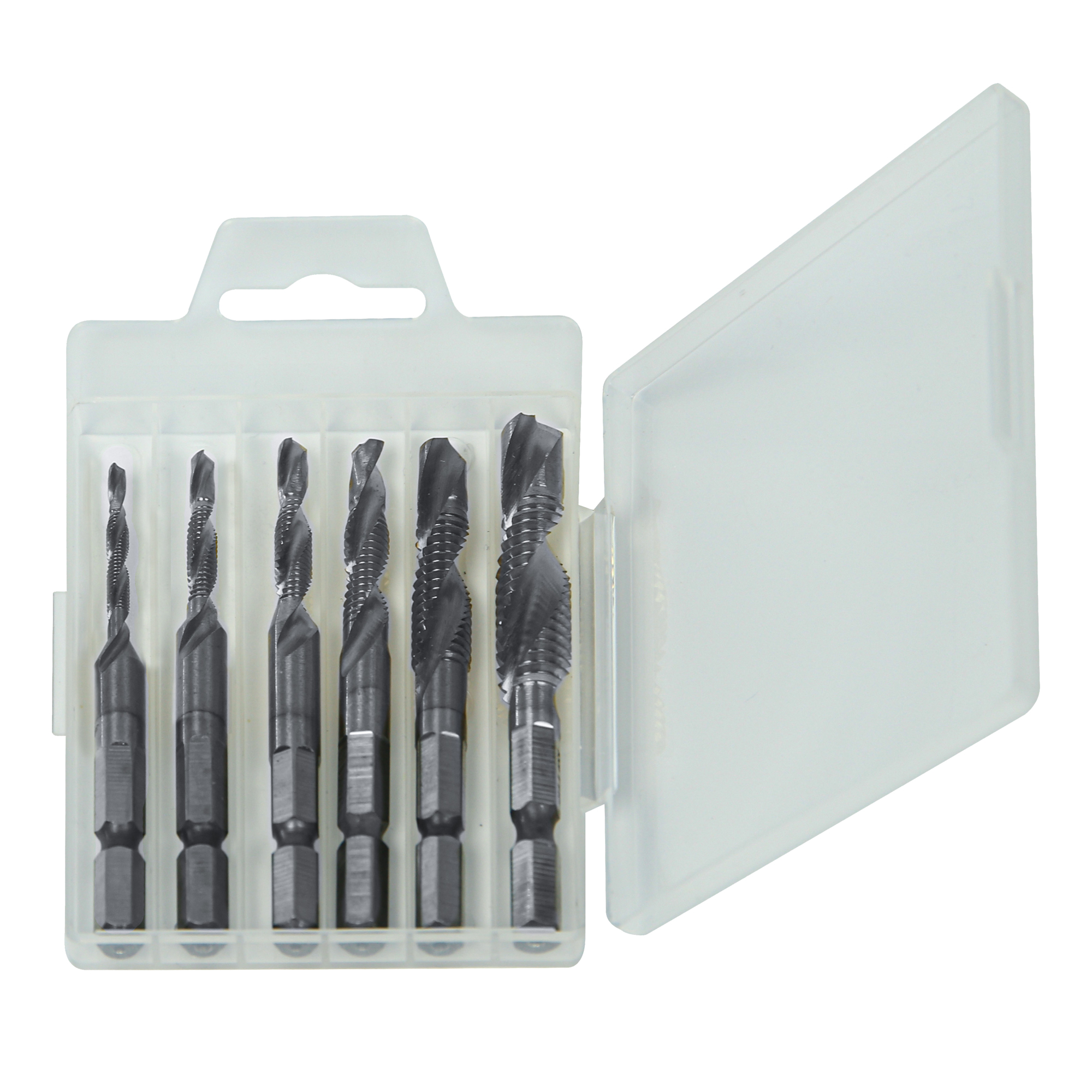 101907 Punte per metallo autofilettanti HSS - misure assortite - Valex - conf. 6 pezzi - immagine 1