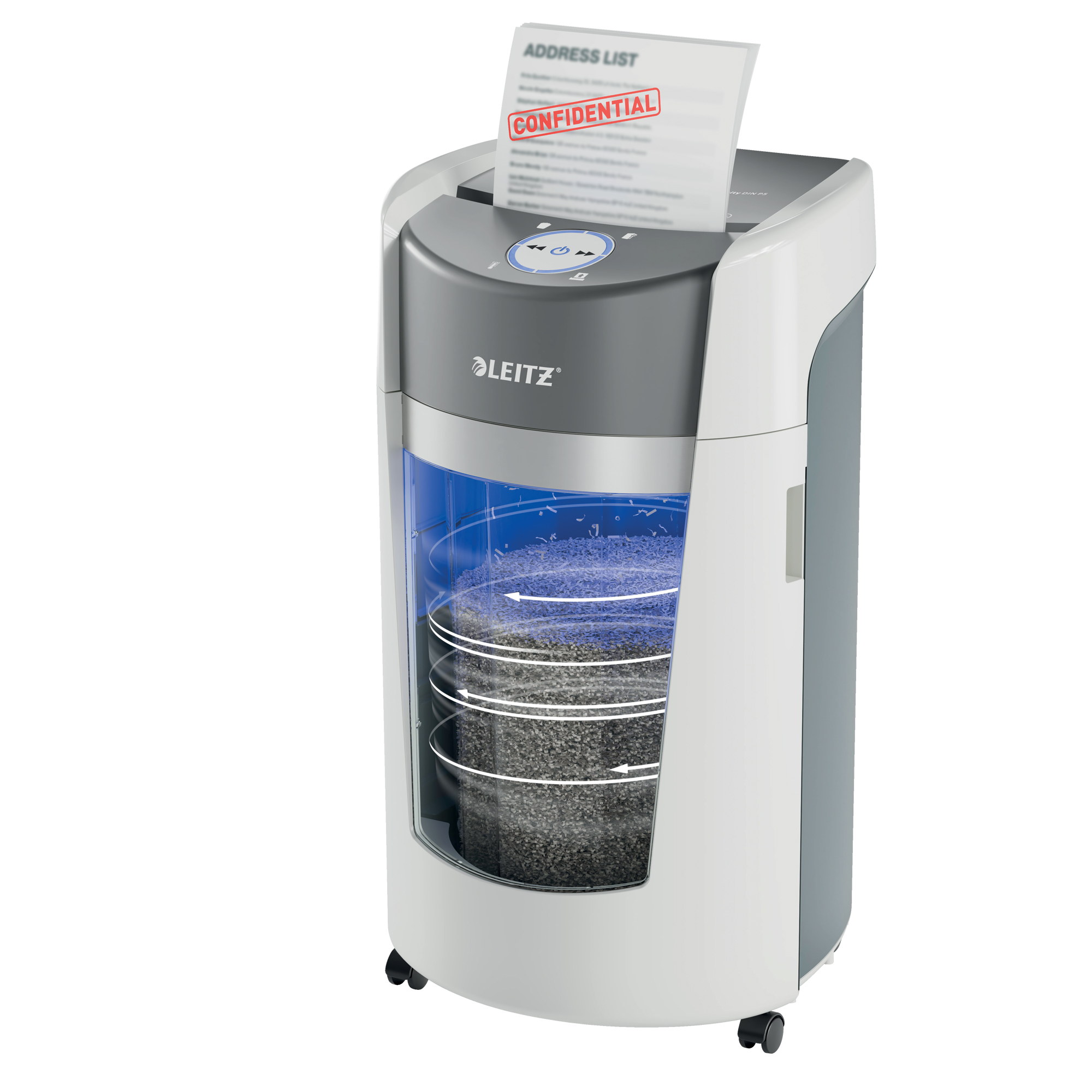 103553 Distruggidocumenti Office 550 - a micro frammenti - Leitz - immagine 1