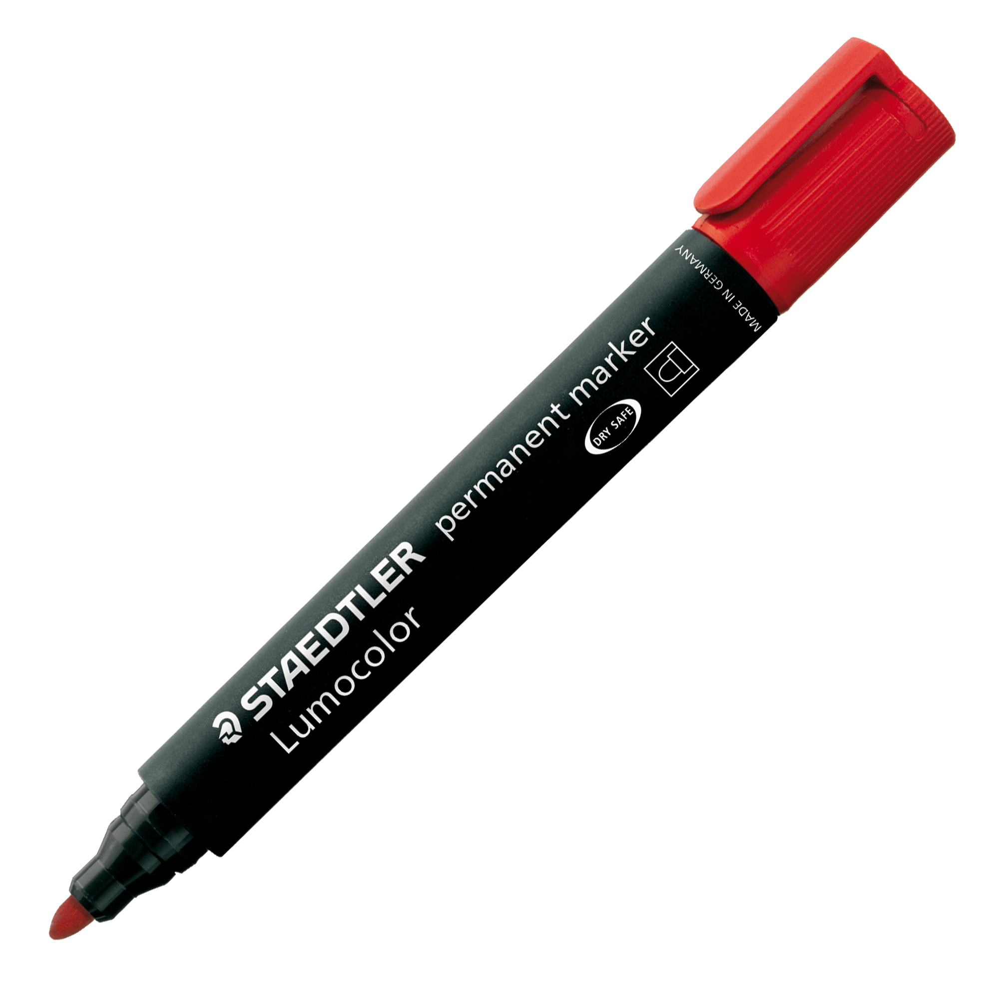 25118 Marcatore Lumocolor Permanent 352 - punta tonda - tratto 2 mm - rosso - Staedtler - immagine 1