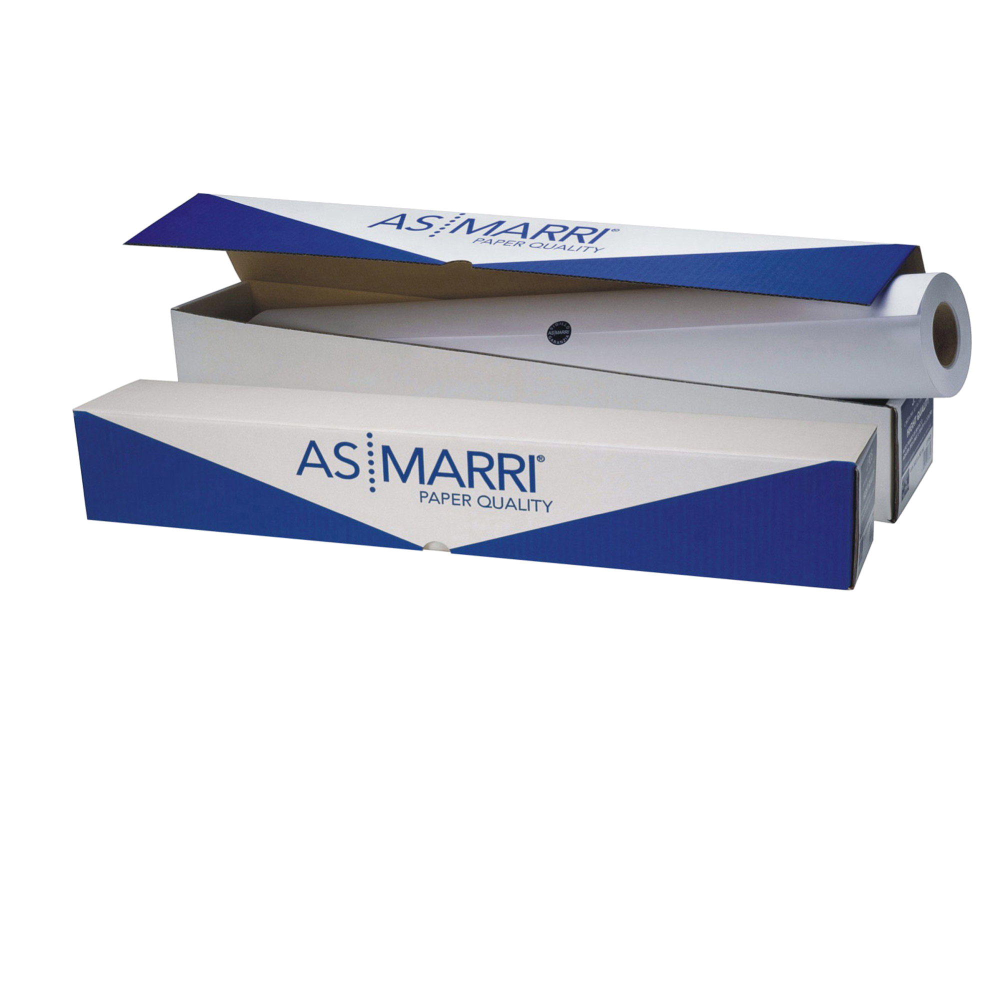 28302 Carta plotter J.90S - 914 mm x 50 mt - 90 gr - inkjet - opaca - bianco - As Marri - immagine 1