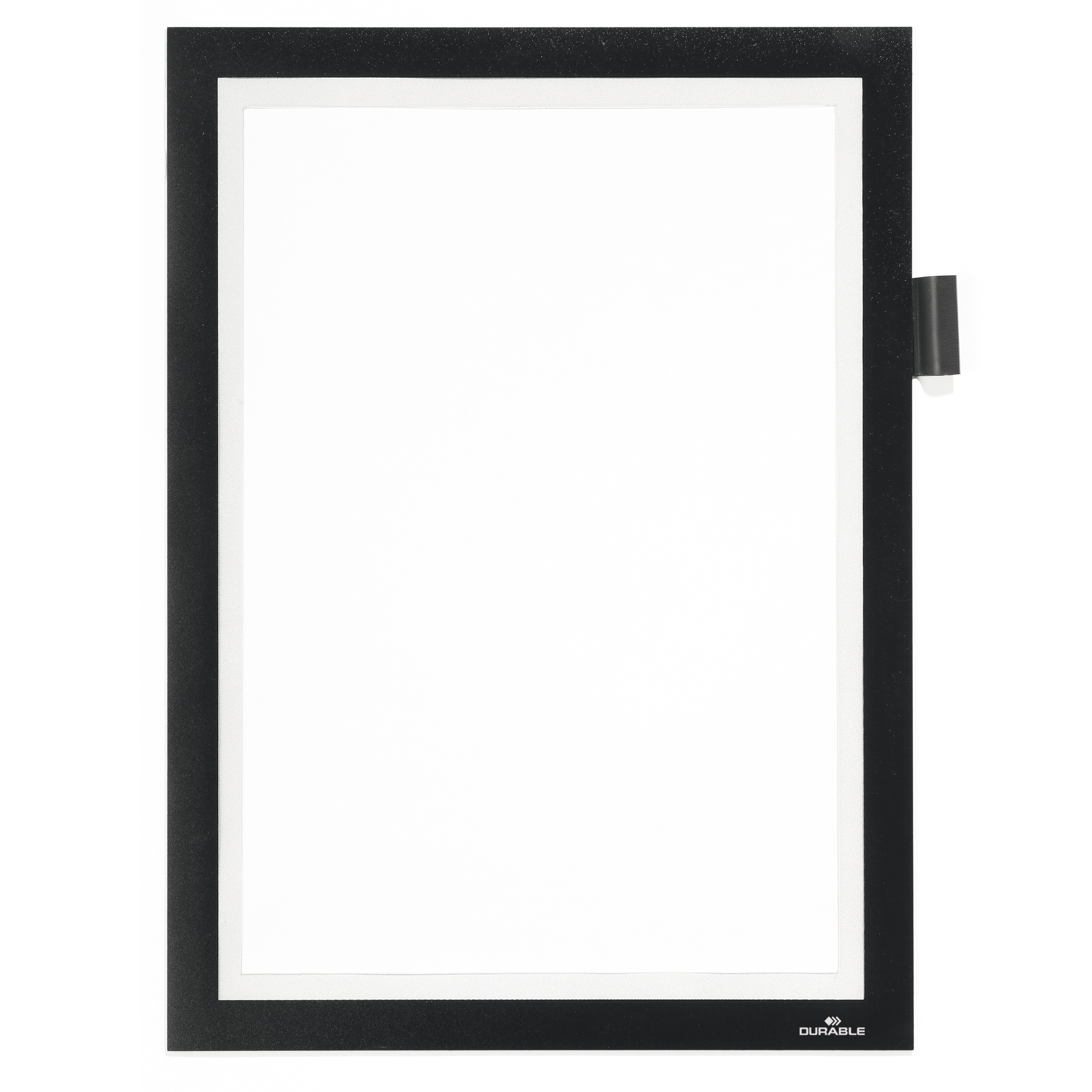 77107 Cornice adesiva Duraframe Note - pannello magnetico - A4 (21 x 29,7 cm) - nero - Durable - immagine 1