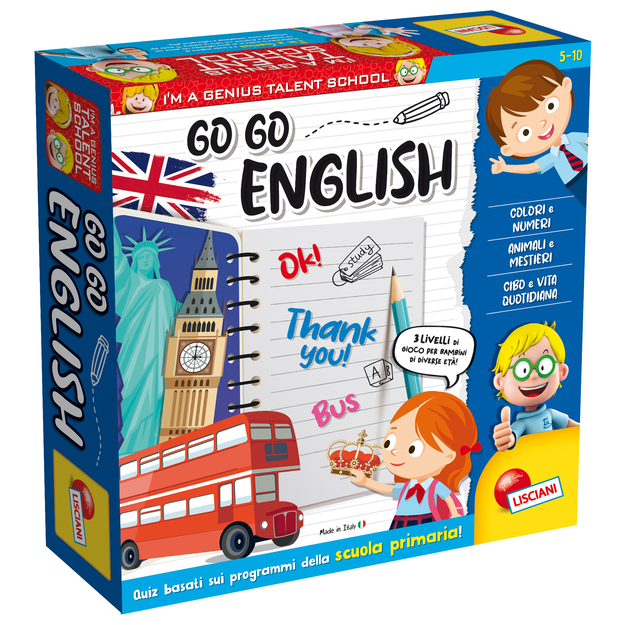 77826 I'm a Genius Go-Go English - Lisciani - immagine 1