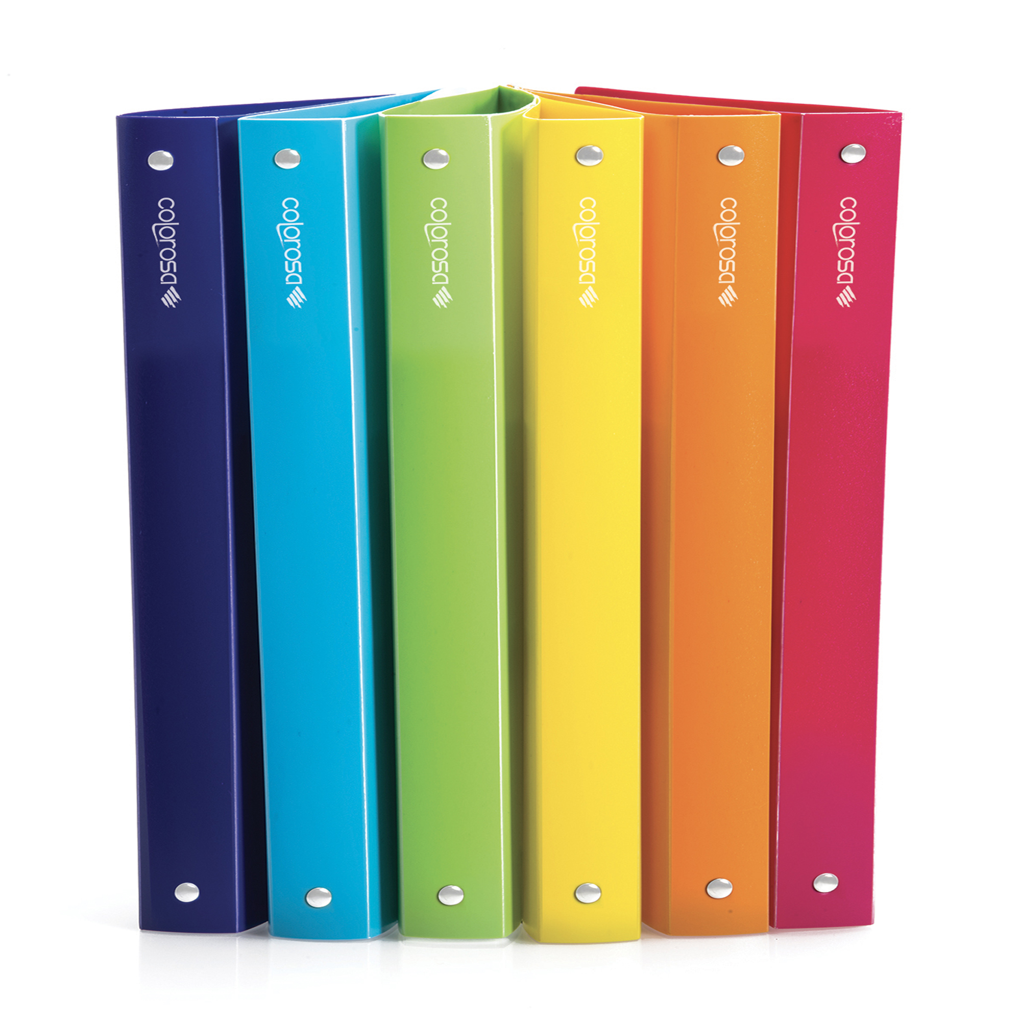 89359 Raccoglitore 4R - A4 - diametro 30 mm - colori assortiti - Colorosa - immagine 1