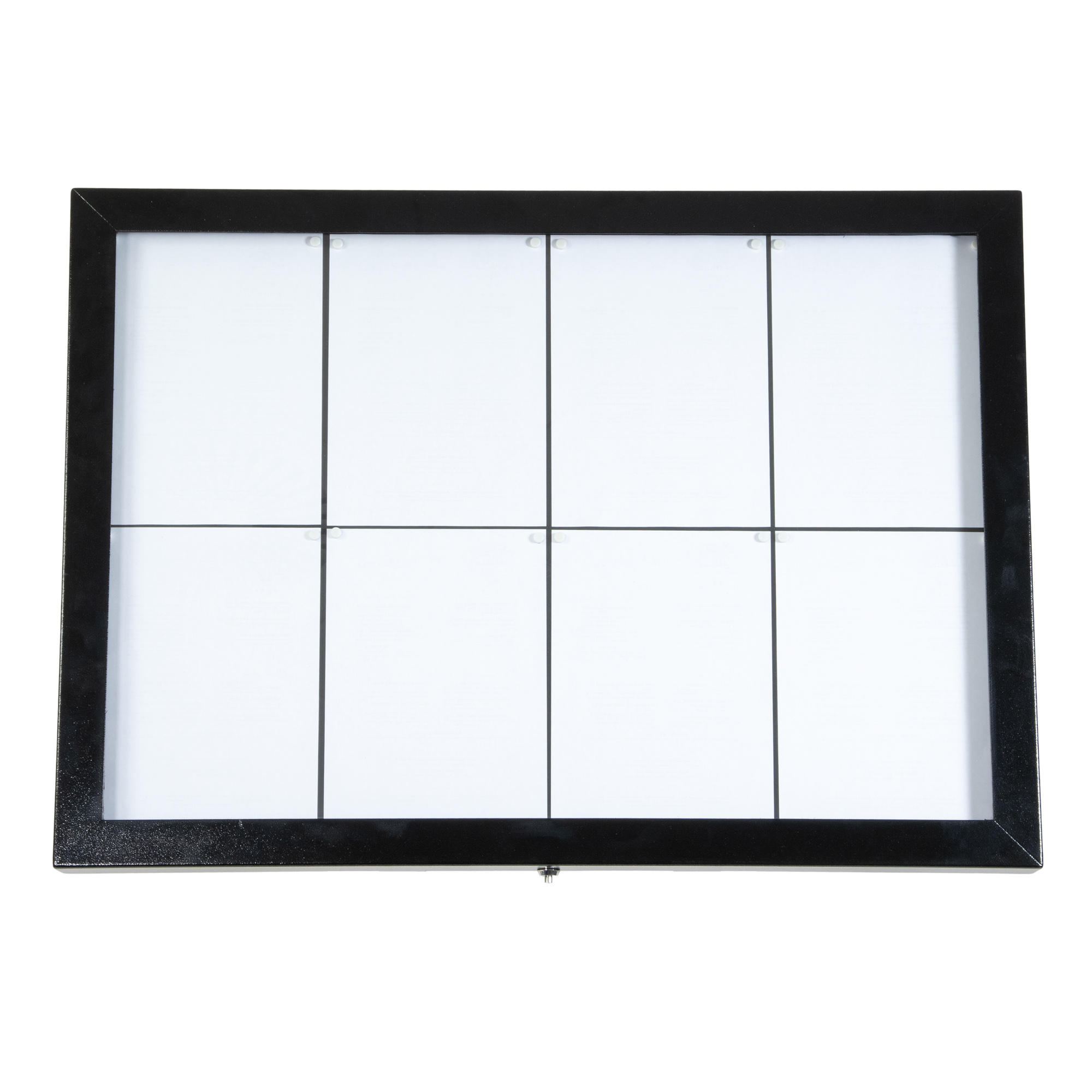 91589 Espositore a LED per esterni - 8 x A4 - Securit - immagine 1