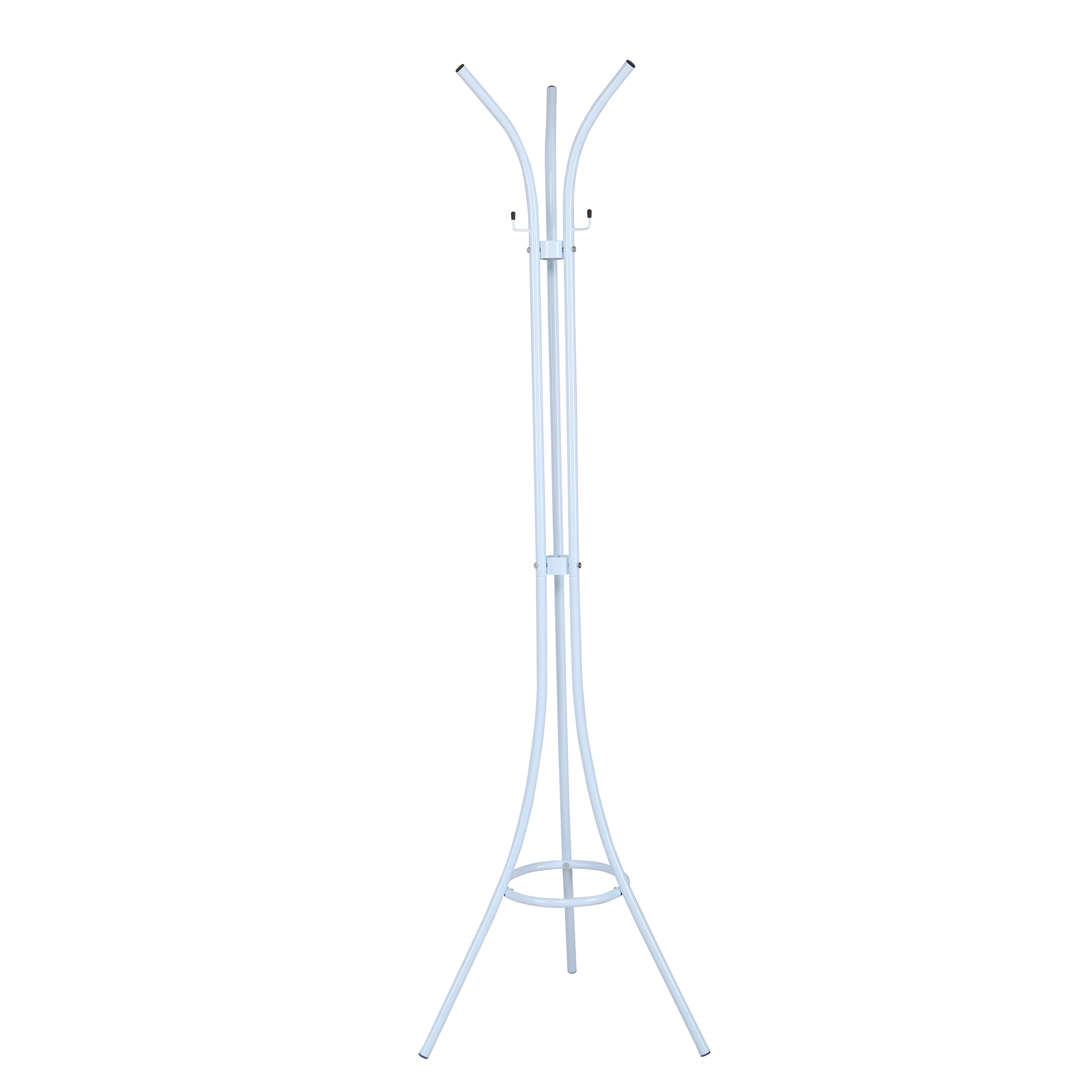 93988 Appendiabiti - 3 supporti - 175 cm - acciaio - bianco - King Collection - immagine 1