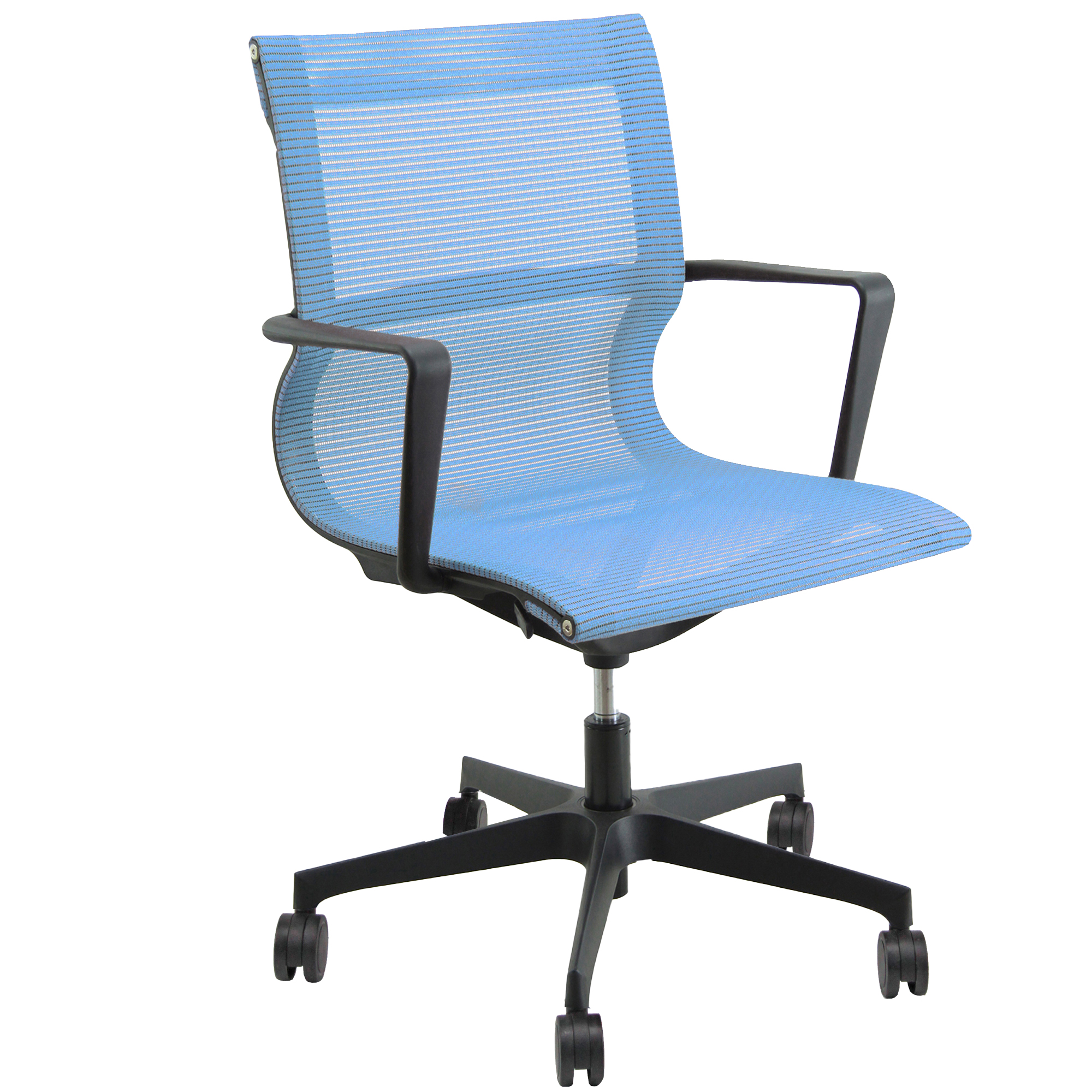 96098 Poltrona direzionale Tekno TKN - con braccioli inclusi - blu - Unisit - immagine 1