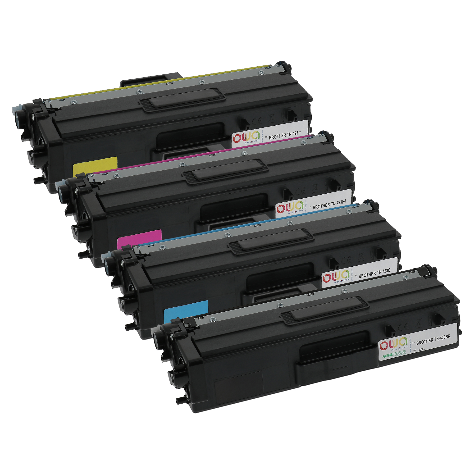 ARMK18063 Armor - Toner Compatibile per Brother TN-423M - Magenta - 4.000 pag - immagine 1