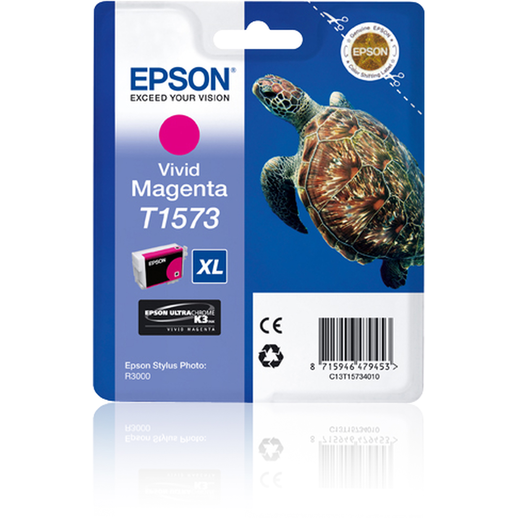 EPST15734010 Epson - Cartuccia ink - Magenta - T1573 - C13T15734010 - 25,9ml - immagine 1