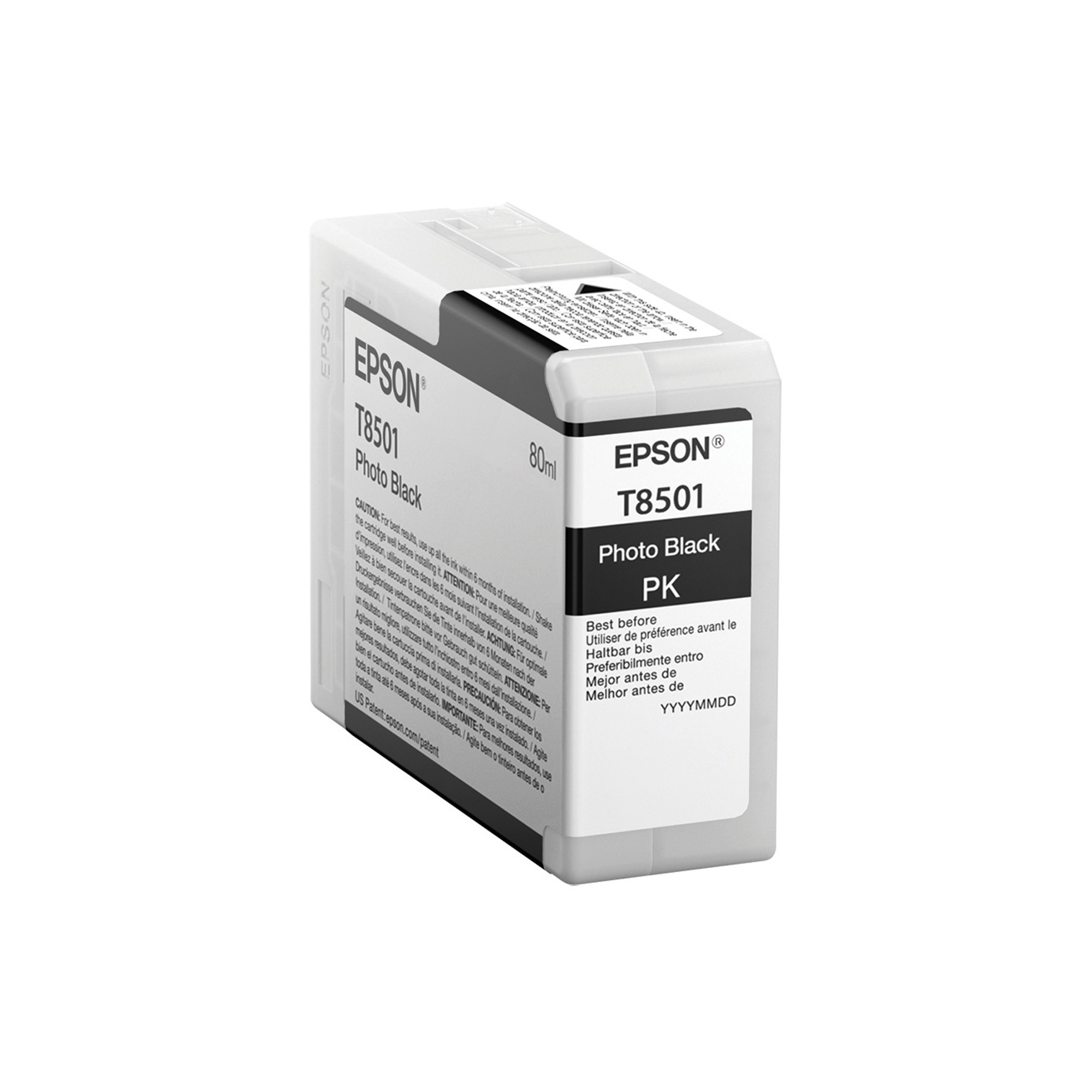 EPST850100 Epson - Cartuccia ink - Nero Photo - T8501 - C13T850100 - 80ml - immagine 1