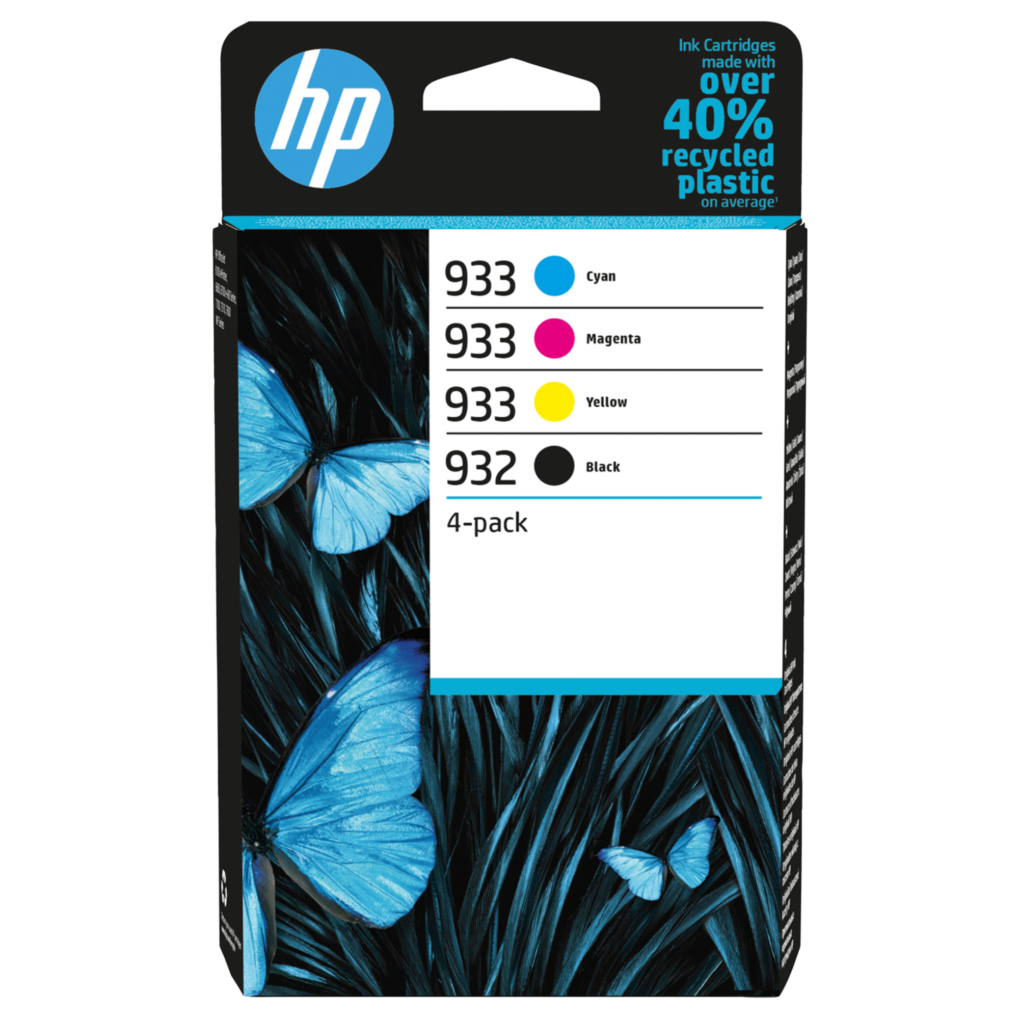 HP6ZC71AE Hp - Confezione 4 inchiostri originale - Nero/Ciano/Magenta/Giallo - 6ZC71AE - immagine 1