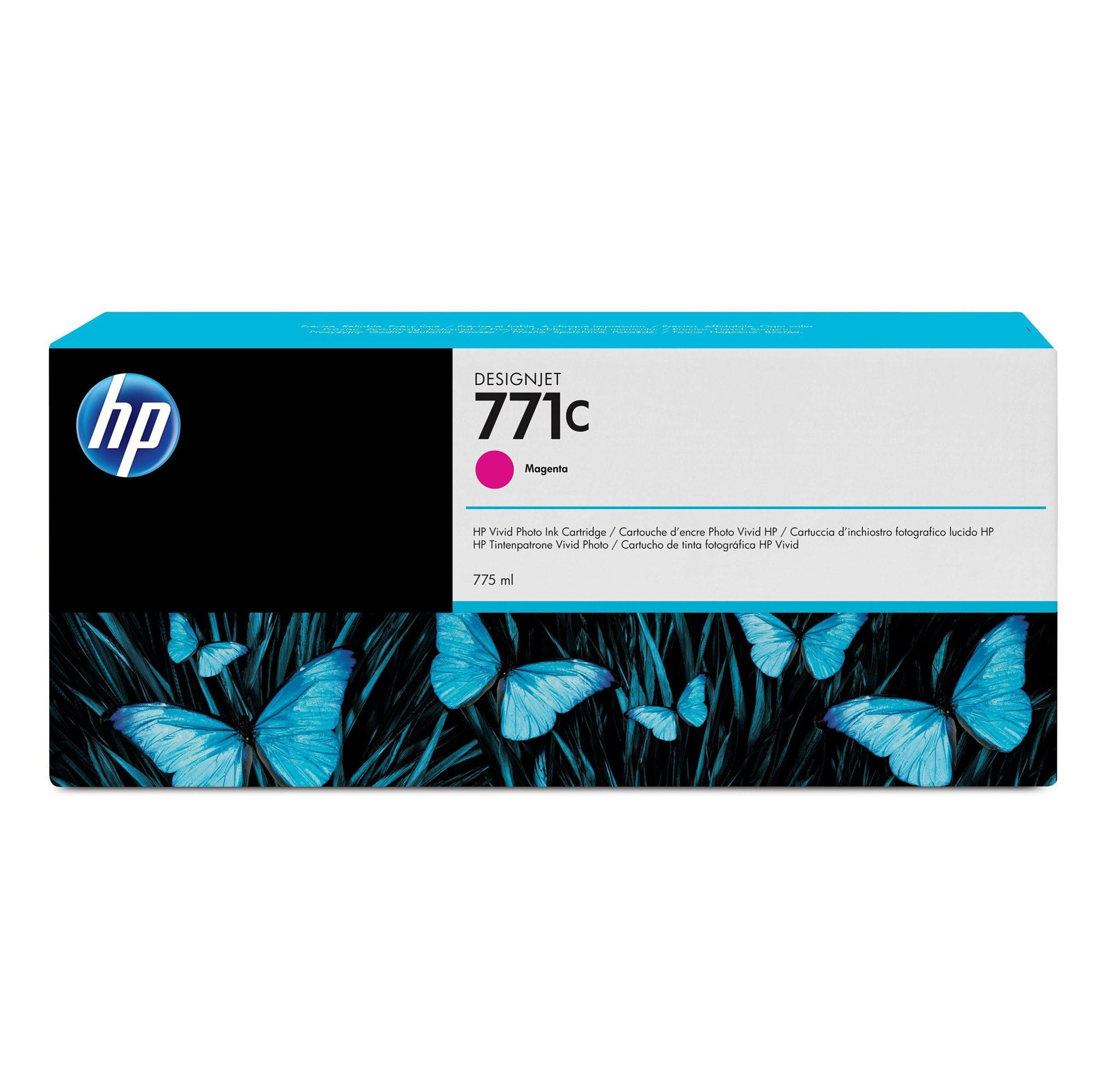 HPB6Y09A Hp - Cartuccia Ink originale - 771C - Magenta - B6Y09A - 775 ml - immagine 1