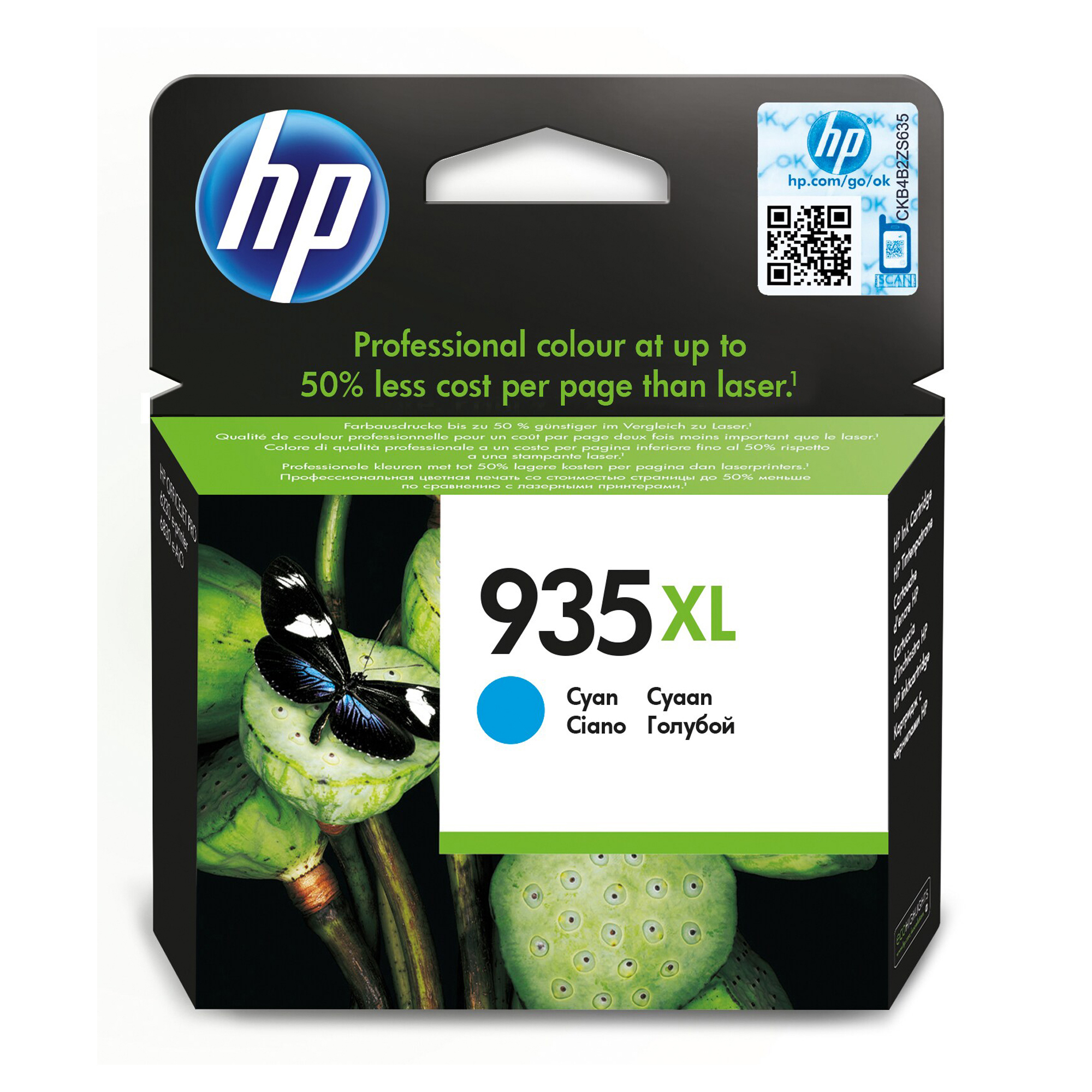 HPC2P24AE Hp - Cartuccia ink originale - 935XL - Ciano - C2P24AE - 825 pag - immagine 1