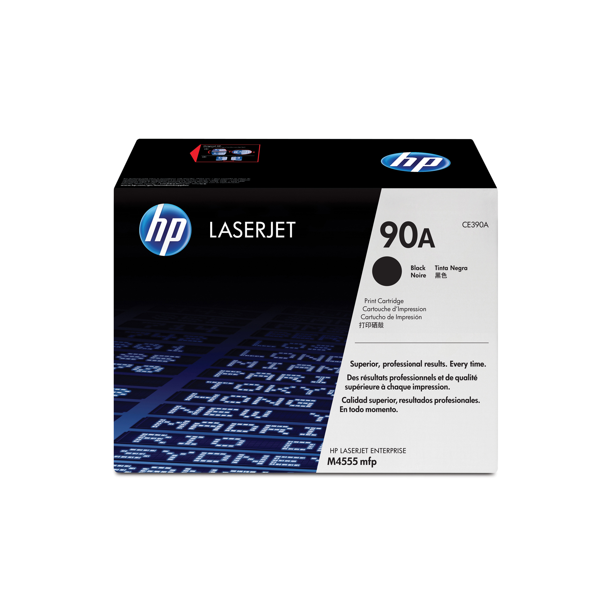 HPCE390A Hp - Toner originale - 90A - Nero - CE390A - 10.000 pag - immagine 1