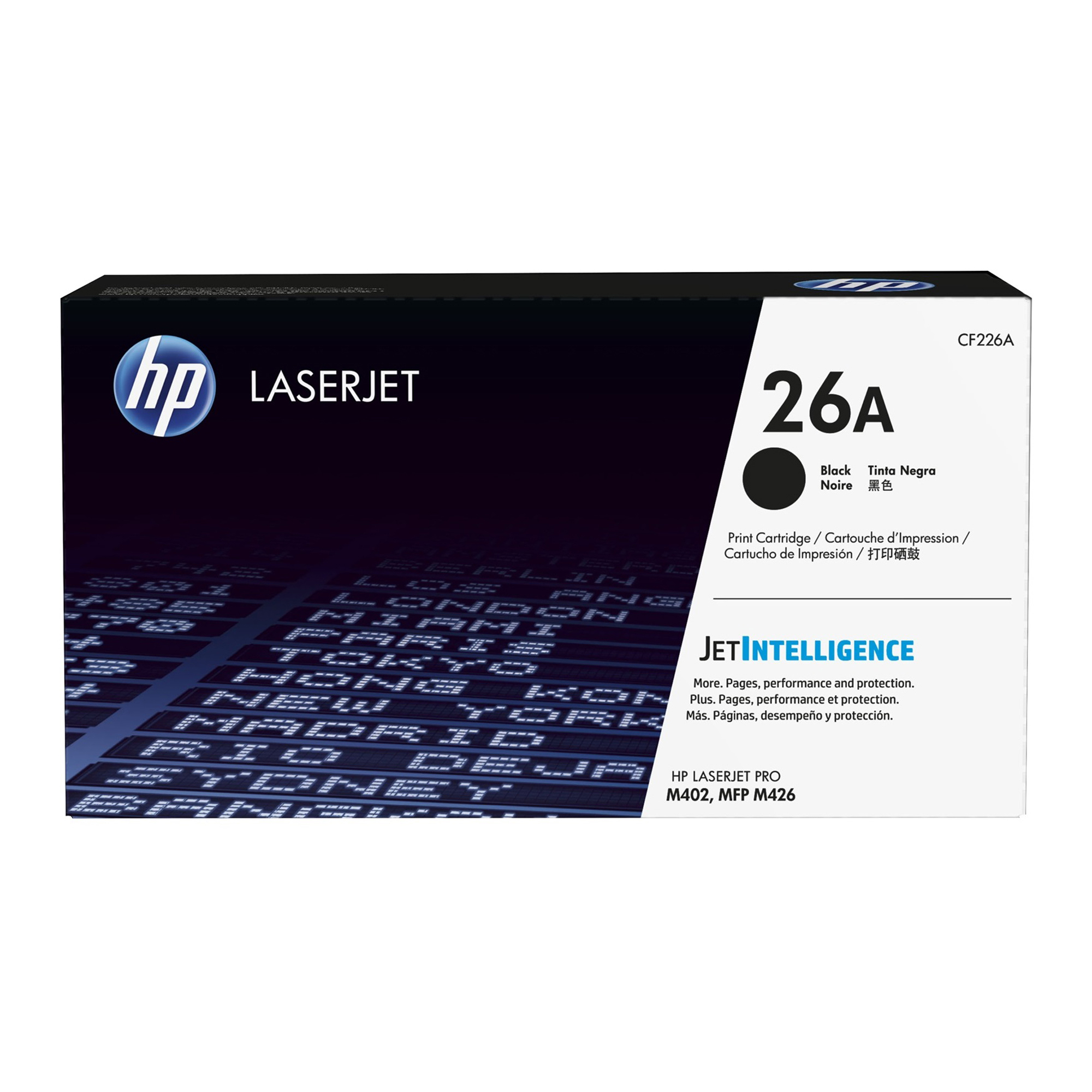 HPCF226A Hp - Toner originale - 26A - Nero - CF226A - 3.100 pag - immagine 1