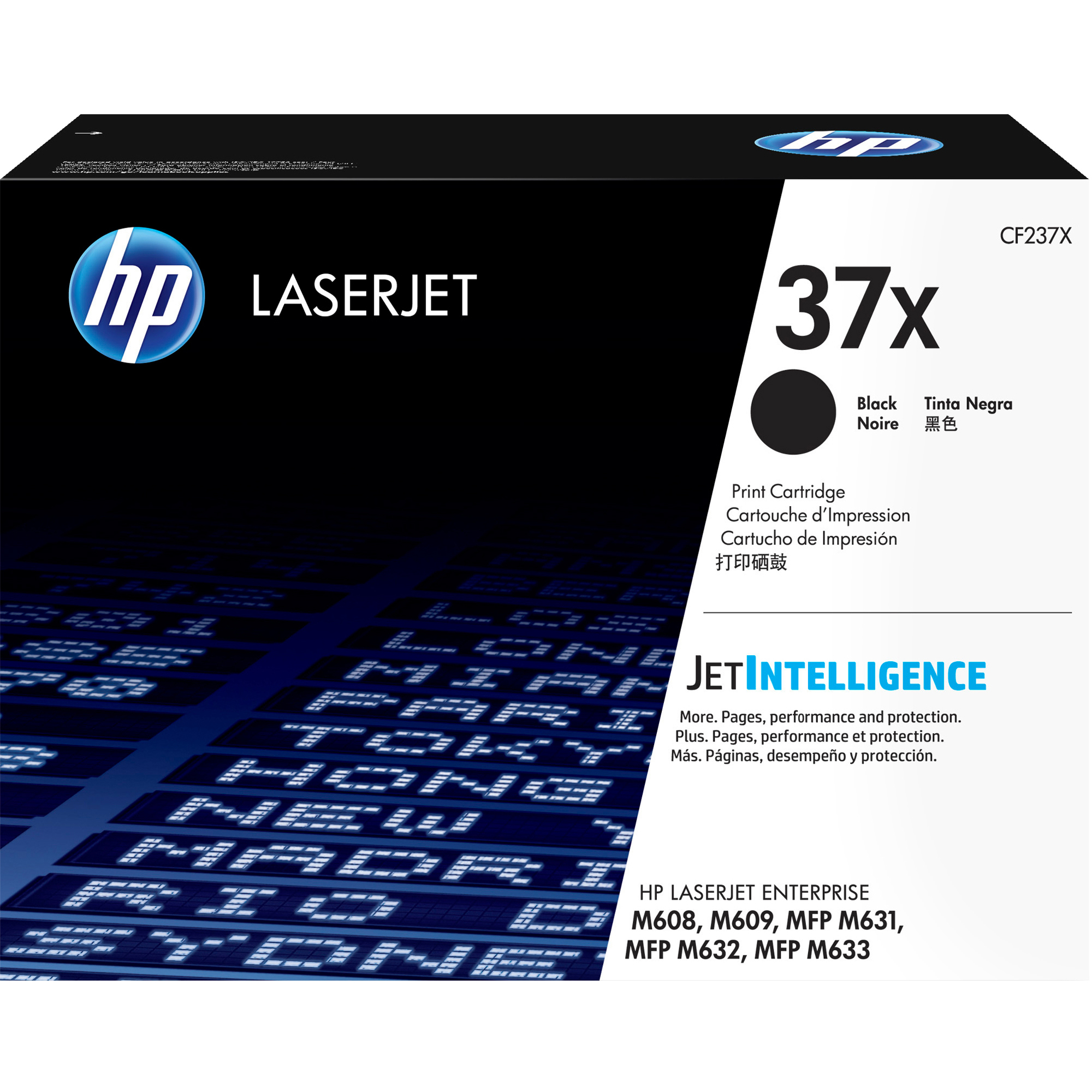 HPCF237X Hp - Toner originale - 37X - Nero - CF237X - 25.000 pag - immagine 1