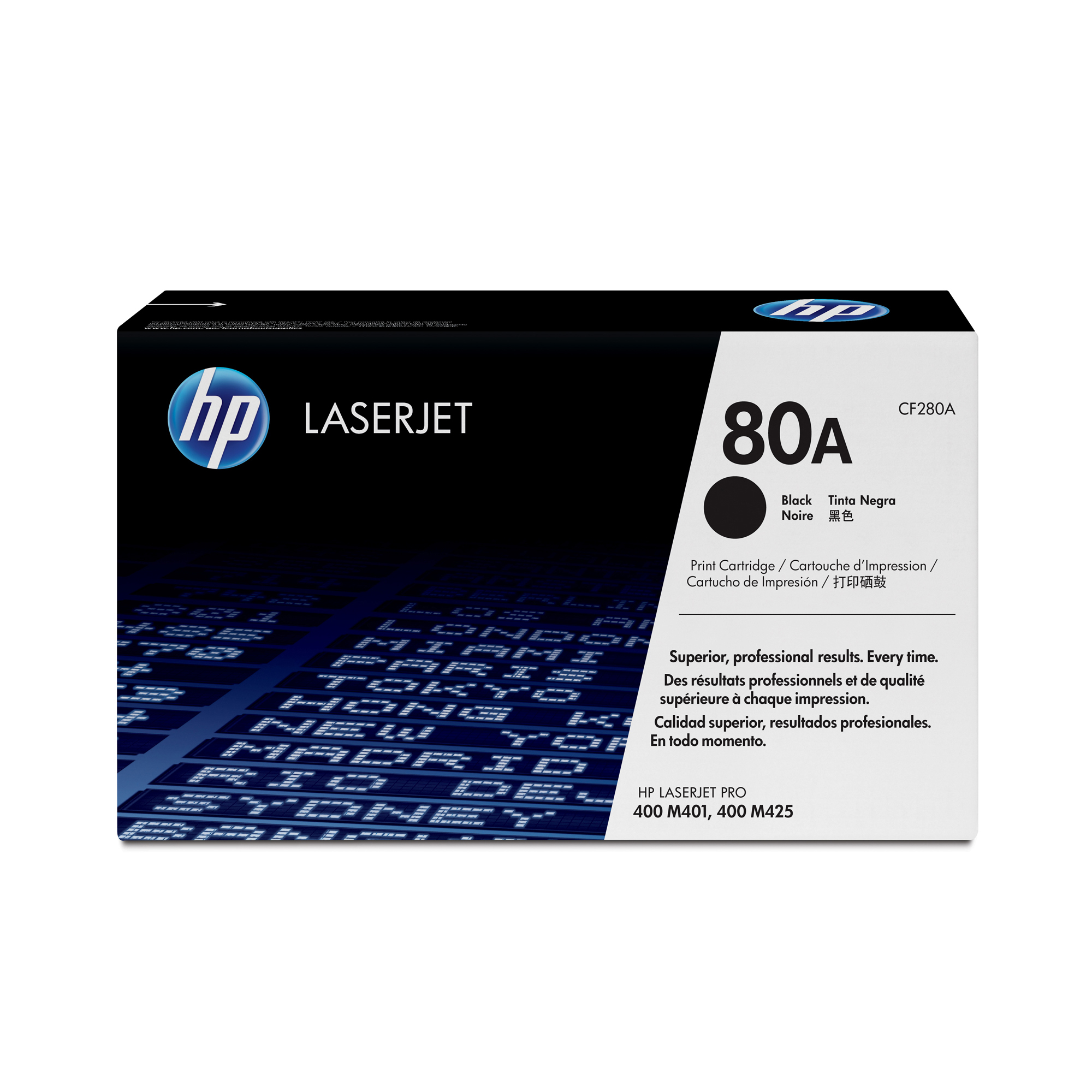HPCF280A Hp - Toner originale - 80A - Nero - CF280A - 2.560 pag - immagine 1