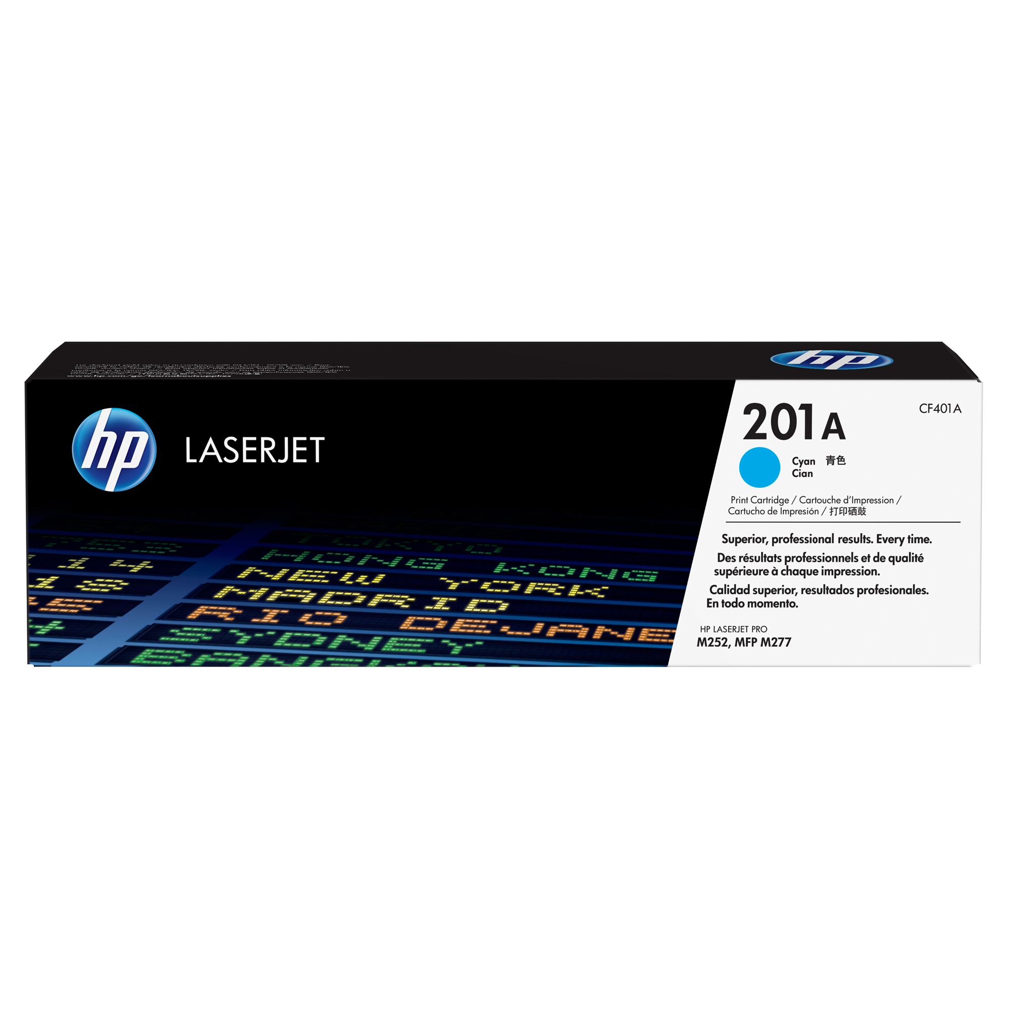 HPCF401A Hp - Toner originale - 201A - Ciano - CF401A - 1.330 pag - immagine 1