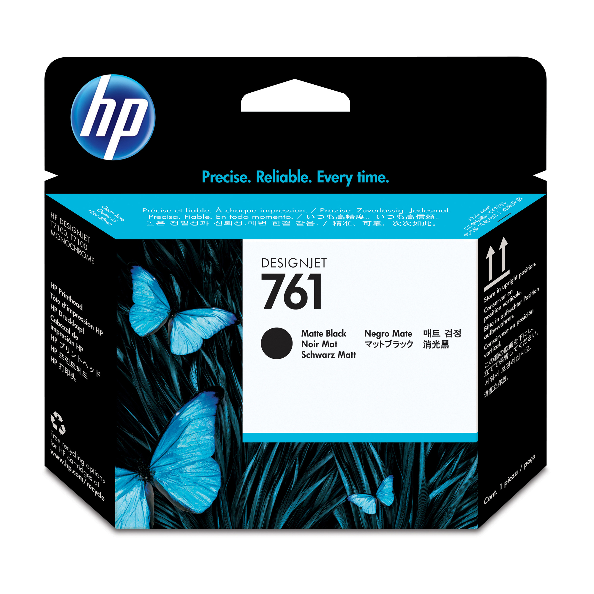 HPCH648A Hp - Testina originale - 761 - Nero opaco - CH648A - 775 pag - immagine 1
