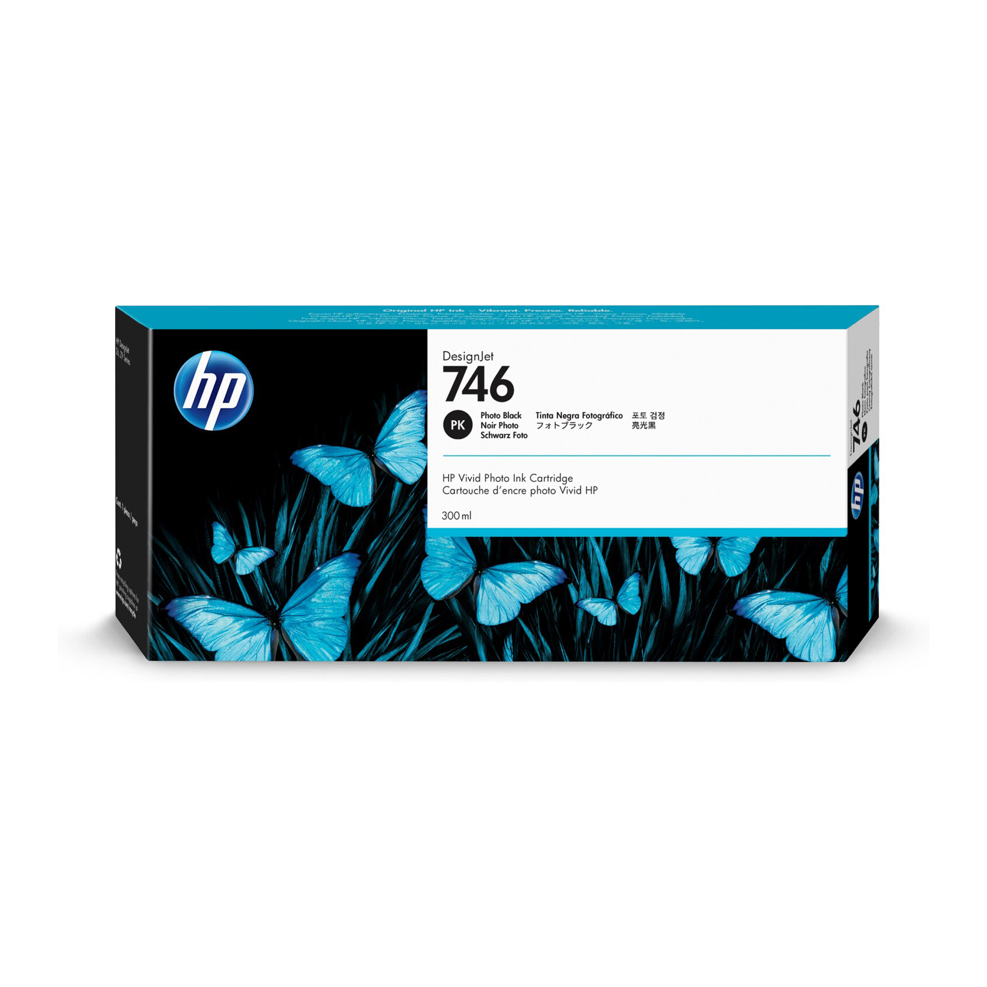 HPP2V82A Hp - Cartuccia ink originale - 746 - Nero fotografico - P2V82A - 300ml - immagine 1