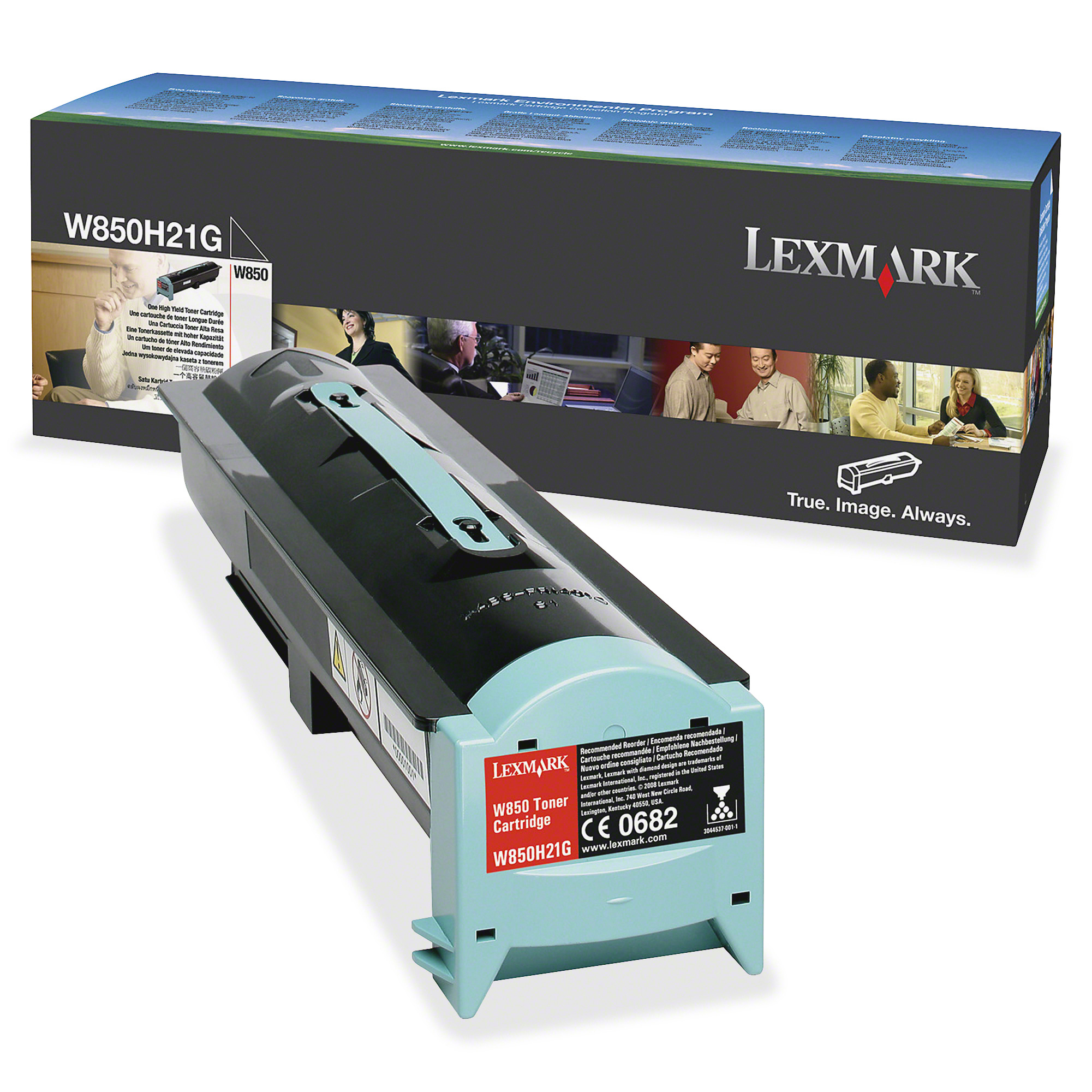 IBMW850H21G Lexmark - Toner - Nero - W850H21G - 35.000 pag - immagine 1