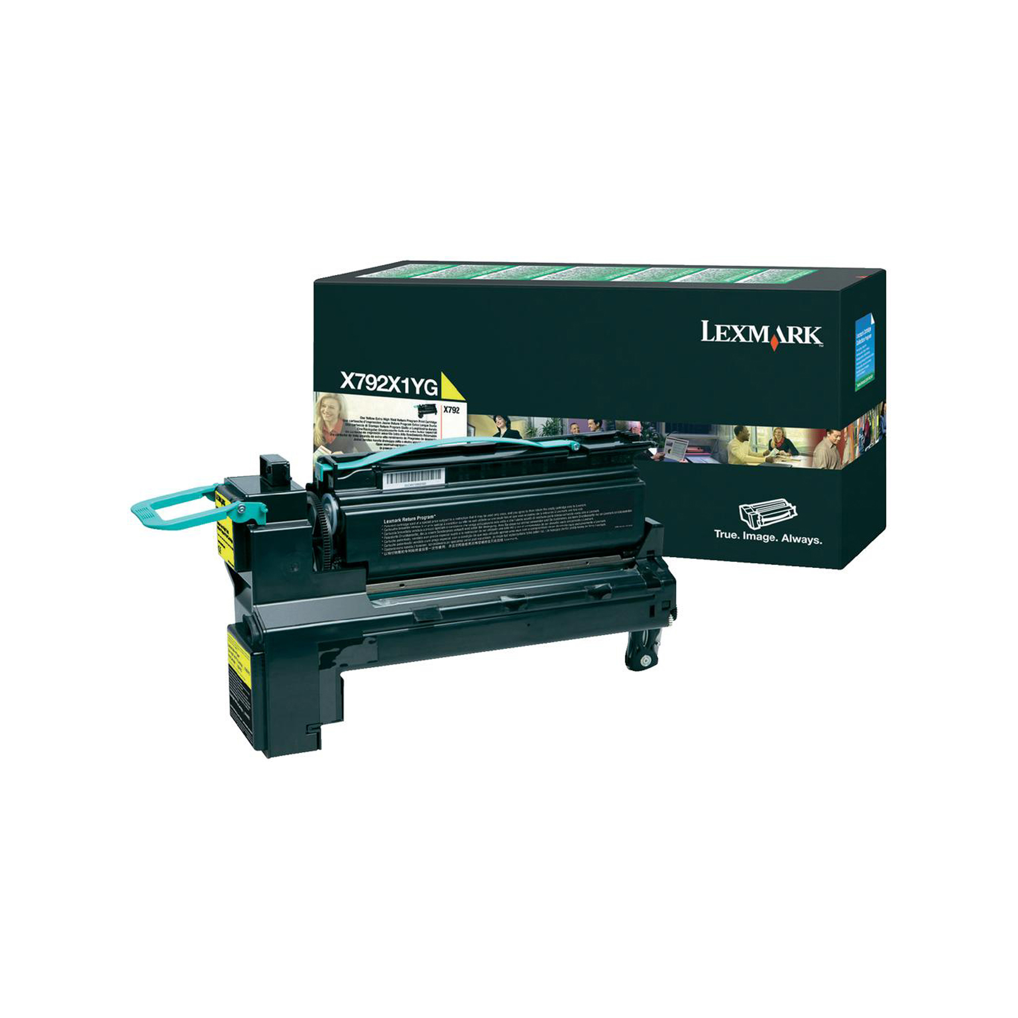 IBMX792X1YG Lexmark - Toner - X792X1YG - return program - 20.000 pag - immagine 1