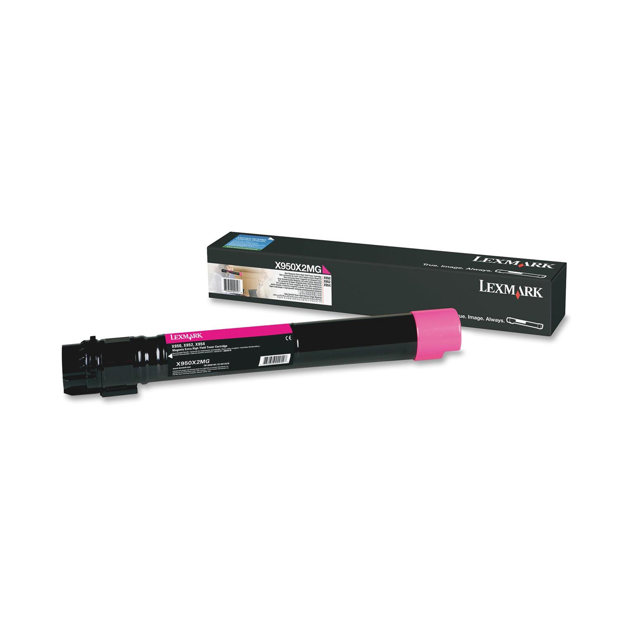IBMX950X2MG Lexmark - Toner - Magenta - X950X2MG - 22.000 pag - immagine 1