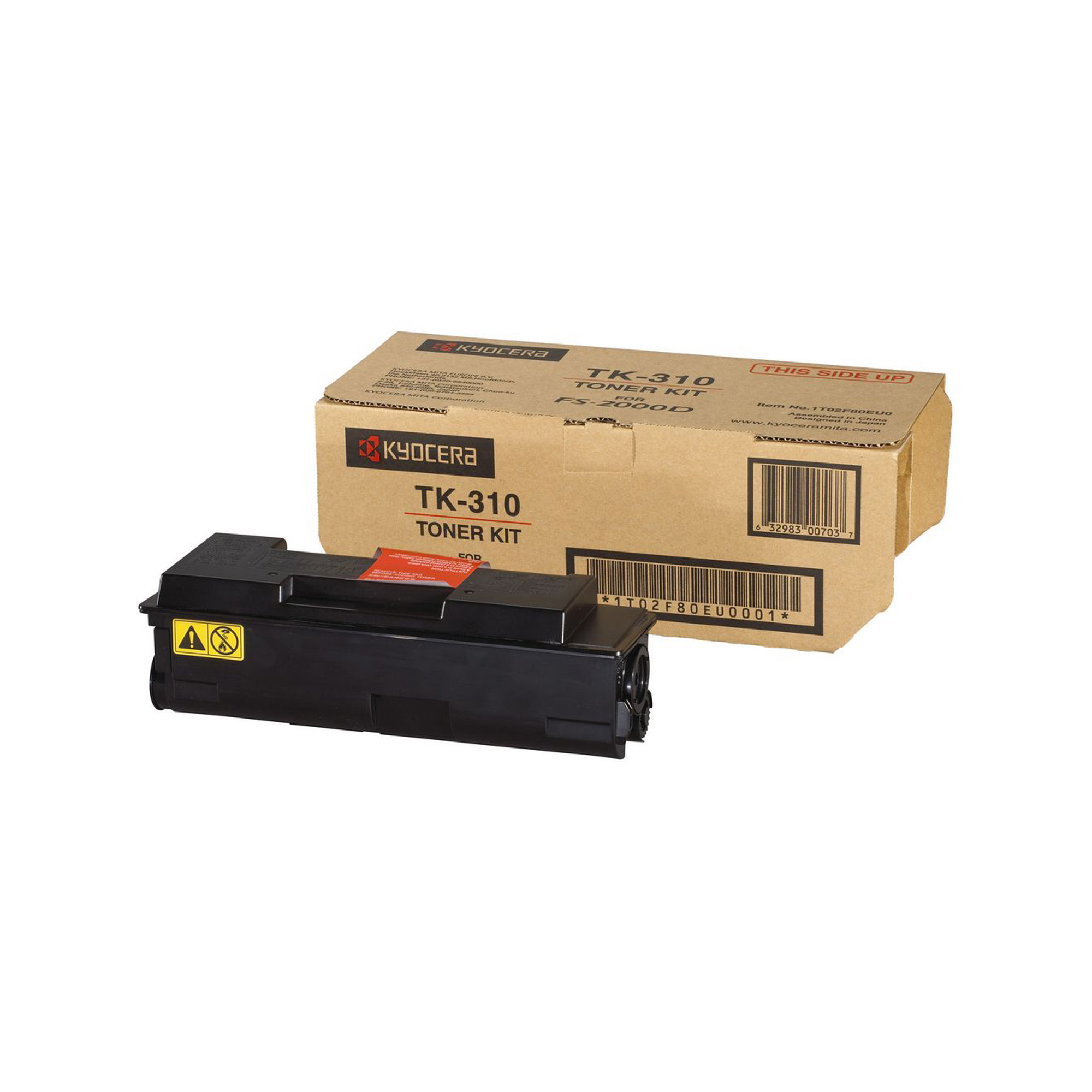 KITK310 Kyocera - Toner - Nero - TK-310 - 1T02F80EUC - 12.000 pag - immagine 1