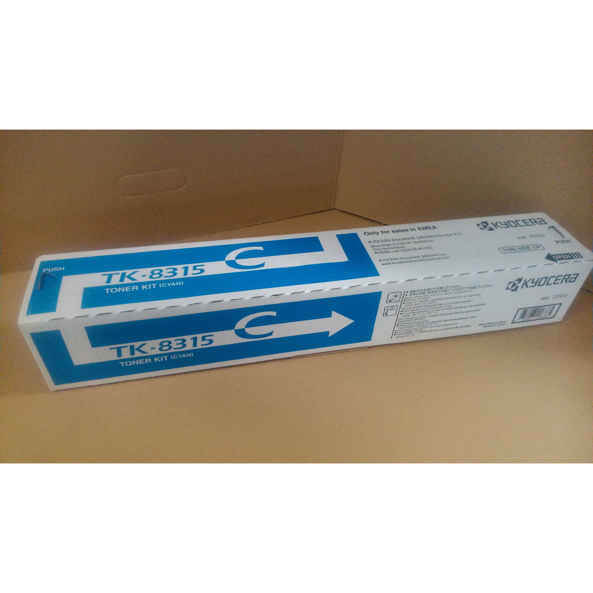 KMTK8315C Kyocera - Toner - Ciano - TK-8315C - 1T02MVCNL0 - 6.000 pag - immagine 1